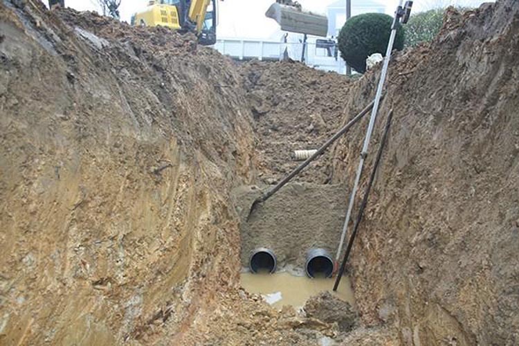Travaux d'assainissement Angers